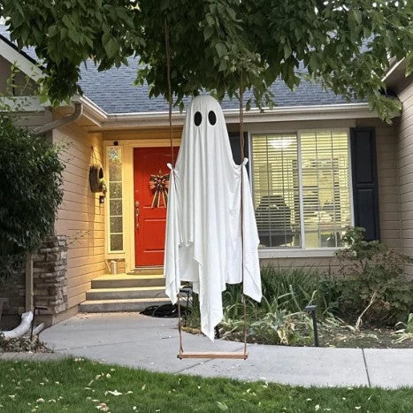 Glowing Ghost Swing Decoration