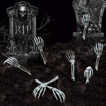 Skeleton Bone Garden Ground Stakes