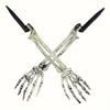 Skeleton Bone Garden Ground Stakes