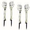 Skeleton Bone Garden Ground Stakes