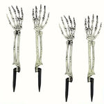Skeleton Bone Garden Ground Stakes