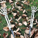 Skeleton Bone Garden Ground Stakes