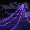 Halloween Spider Web Light Net with Remote Control