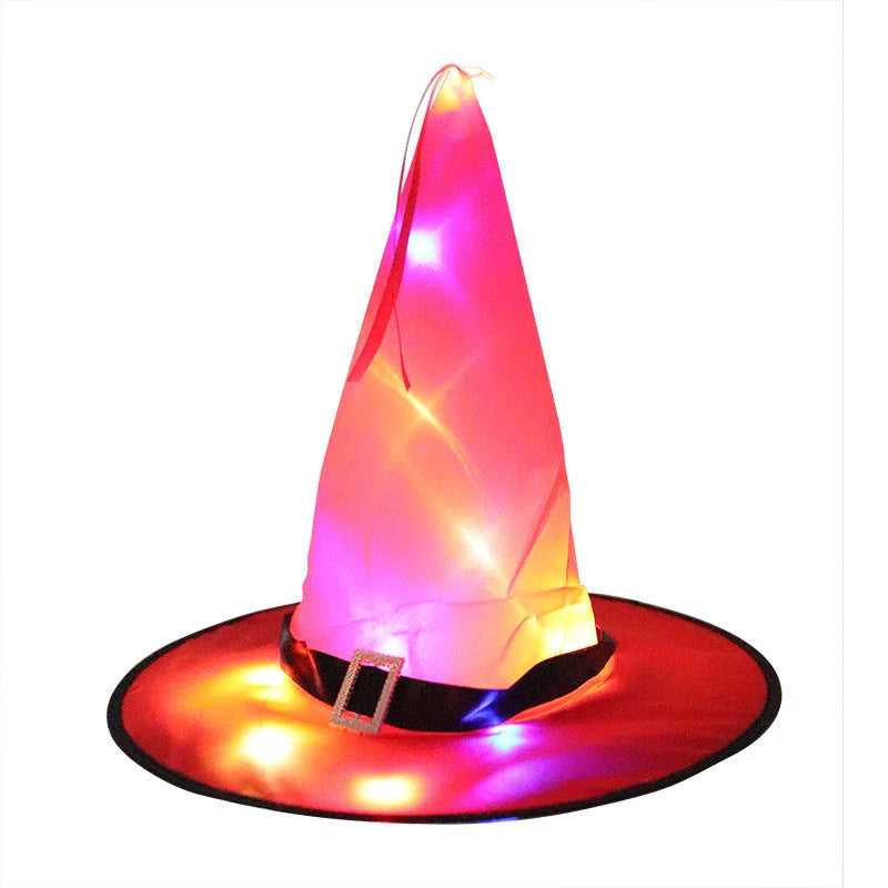 LED Luminous Witch Hat Halloween Party