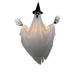 Glowing Wizard Hat Ghost Halloween Decoration